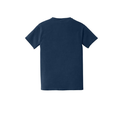 COMFORT COLORS Heavyweight Ring Spun Pocket Tee — True Navy (Back)