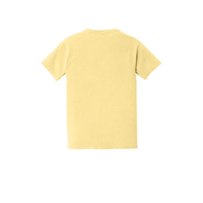 COMFORT COLORS Heavyweight Ring Spun Pocket Tee — Butter (Back)