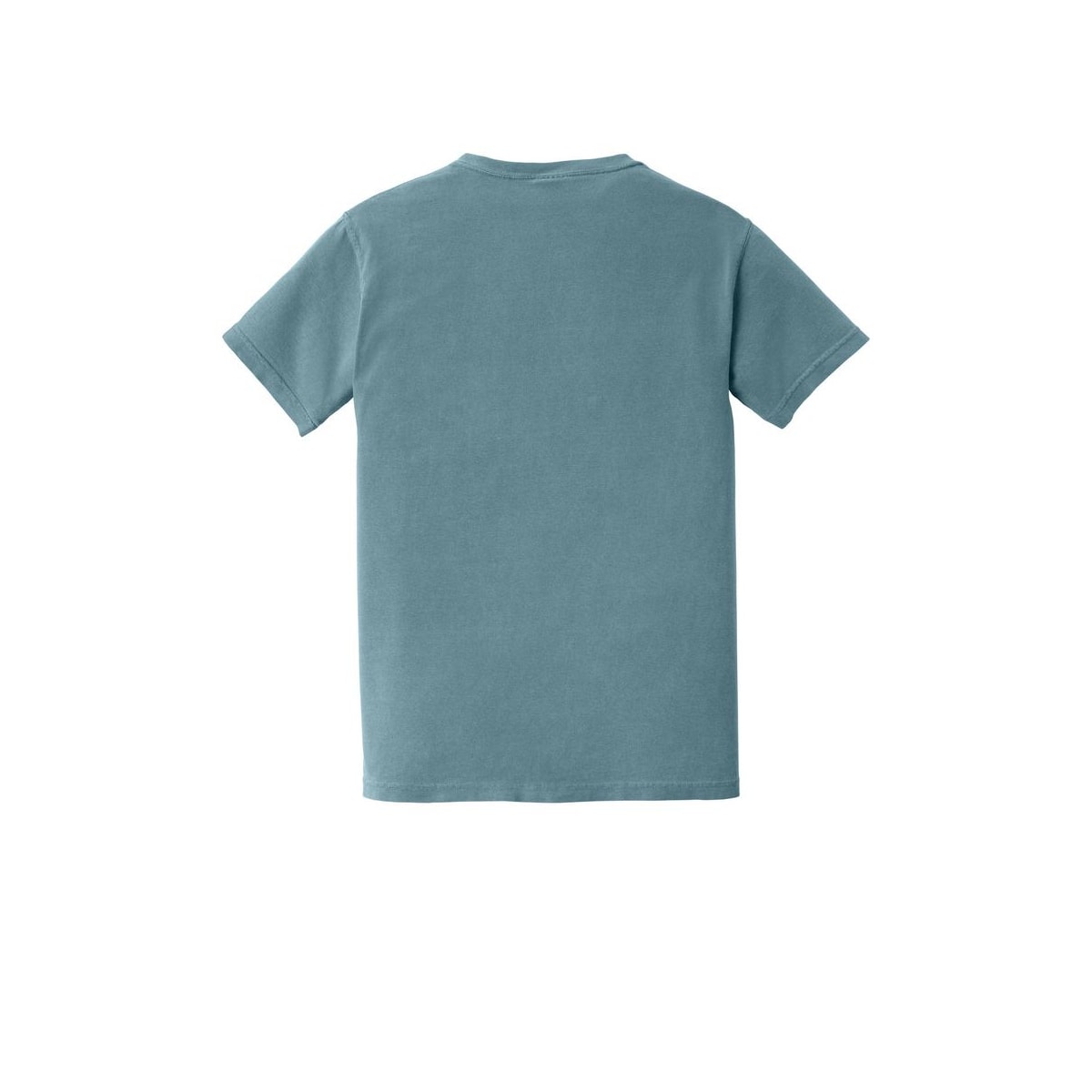 COMFORT COLORS Heavyweight Ring Spun Pocket Tee — Ice Blue (Back)