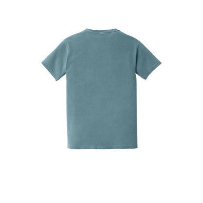 COMFORT COLORS Heavyweight Ring Spun Pocket Tee — Ice Blue (Back)