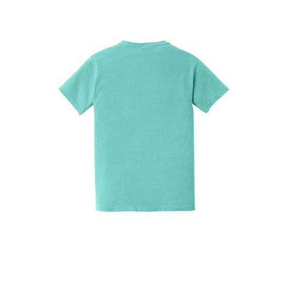 COMFORT COLORS Heavyweight Ring Spun Pocket Tee — Chalky Mint (Back)