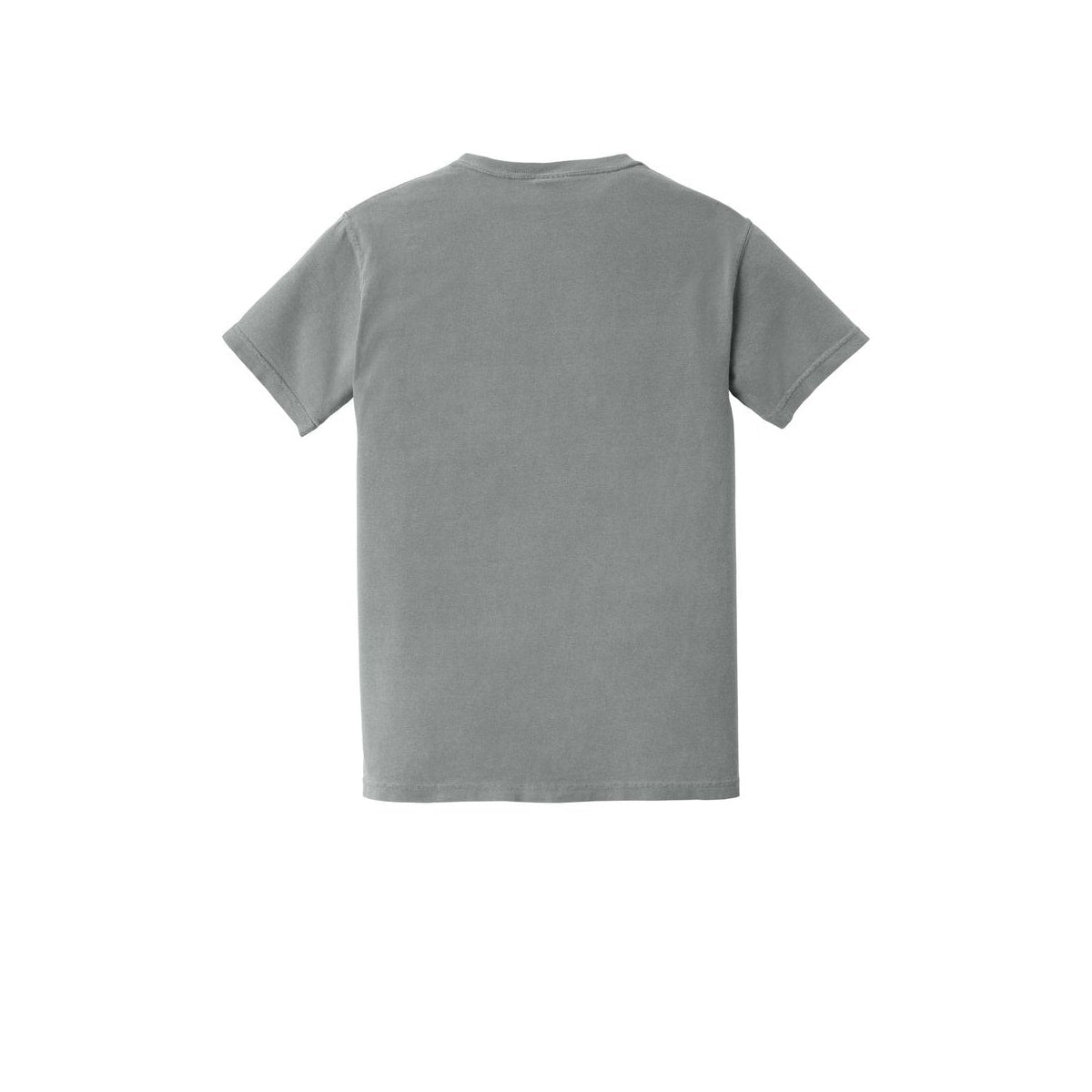 COMFORT COLORS Heavyweight Ring Spun Pocket Tee — Granite (Back)