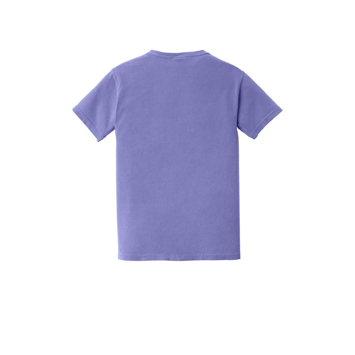 COMFORT COLORS Heavyweight Ring Spun Pocket Tee — Violet (Back)
