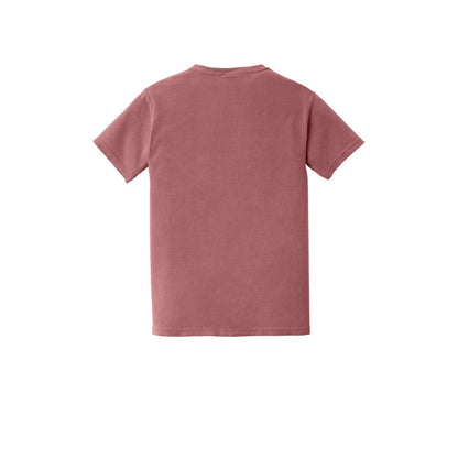 COMFORT COLORS Heavyweight Ring Spun Pocket Tee — Brick (Back)