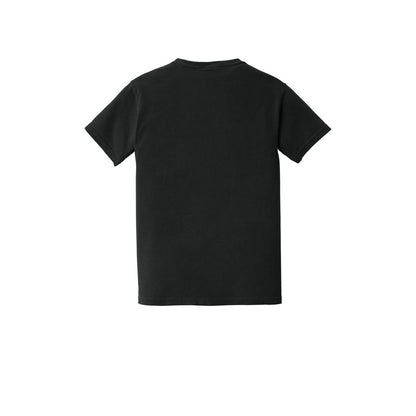 COMFORT COLORS Heavyweight Ring Spun Pocket Tee — Black (Back)