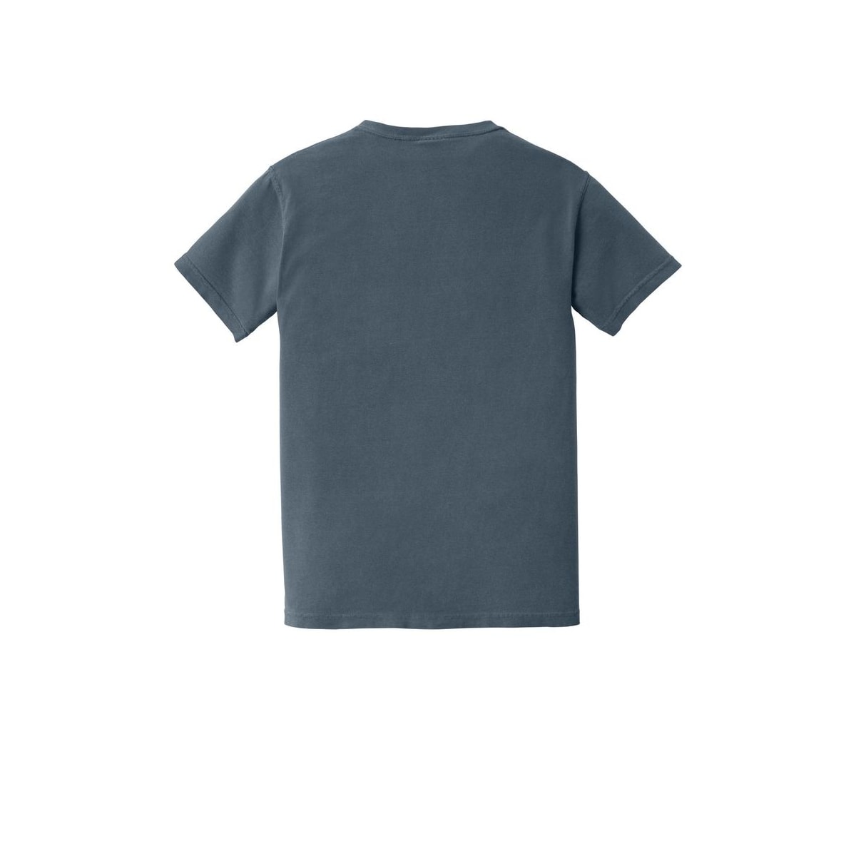 COMFORT COLORS Heavyweight Ring Spun Pocket Tee — Denim (Back)