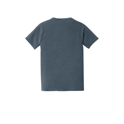 COMFORT COLORS Heavyweight Ring Spun Pocket Tee — Denim (Back)