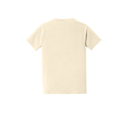 COMFORT COLORS Heavyweight Ring Spun Pocket Tee — Ivory (Back)