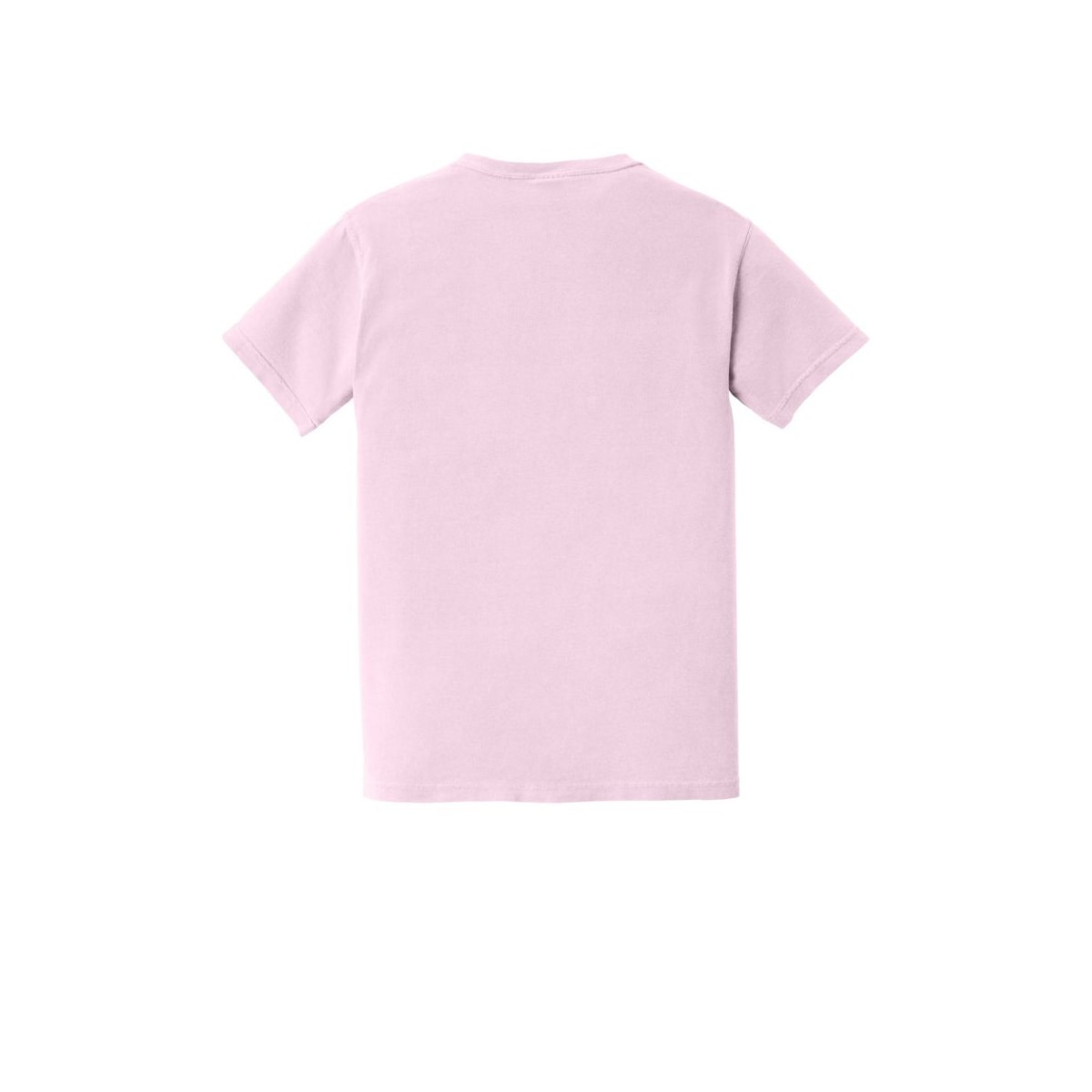 COMFORT COLORS Heavyweight Ring Spun Pocket Tee — Blossom (Back)