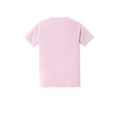 COMFORT COLORS Heavyweight Ring Spun Pocket Tee — Blossom (Back)