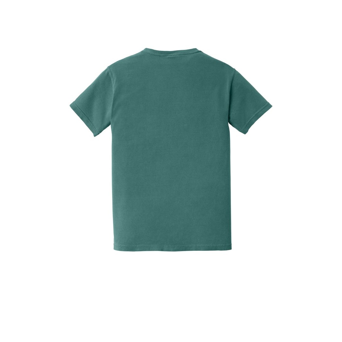 COMFORT COLORS Heavyweight Ring Spun Pocket Tee — Emerald (Back)