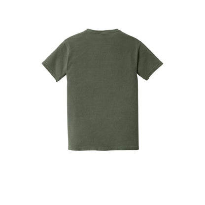 COMFORT COLORS Heavyweight Ring Spun Pocket Tee — Sage (Back)