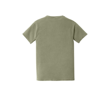 COMFORT COLORS Heavyweight Ring Spun Pocket Tee — Sandstone (Back)