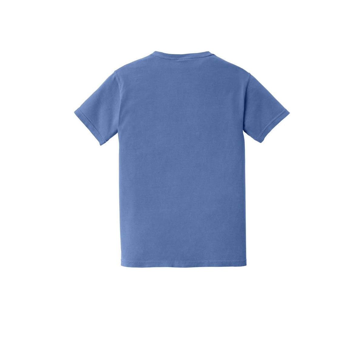 COMFORT COLORS Heavyweight Ring Spun Pocket Tee — Periwinkle (Back)