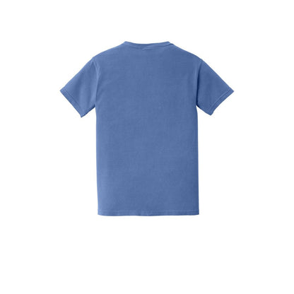 COMFORT COLORS Heavyweight Ring Spun Pocket Tee — Periwinkle (Back)