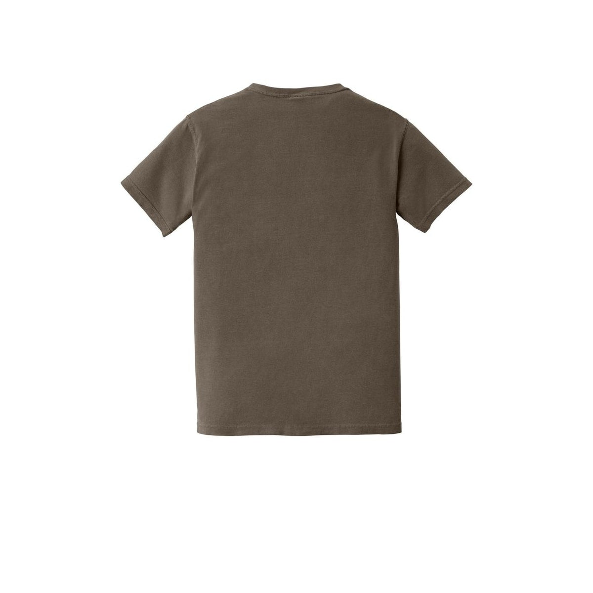 COMFORT COLORS Heavyweight Ring Spun Pocket Tee — Espresso (Back)