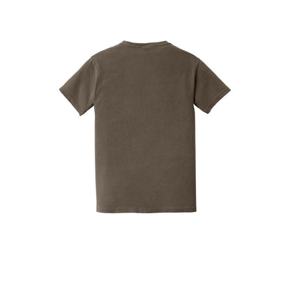 COMFORT COLORS Heavyweight Ring Spun Pocket Tee — Espresso (Back)
