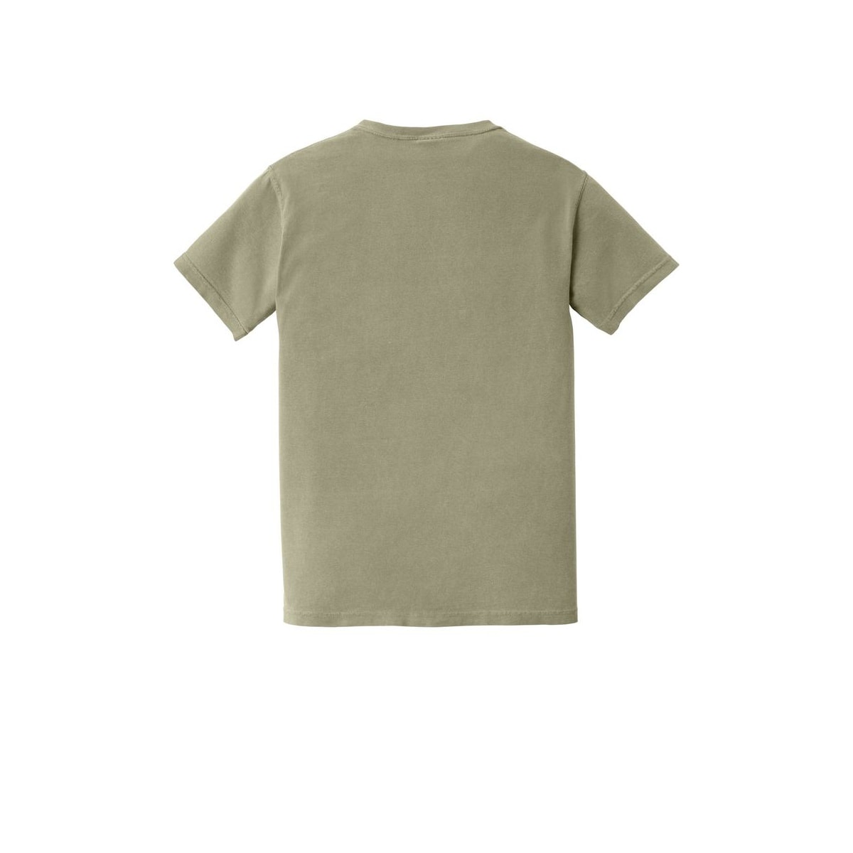 COMFORT COLORS Heavyweight Ring Spun Pocket Tee — Khaki (Back)