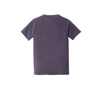 COMFORT COLORS Heavyweight Ring Spun Pocket Tee — Wine (Back)