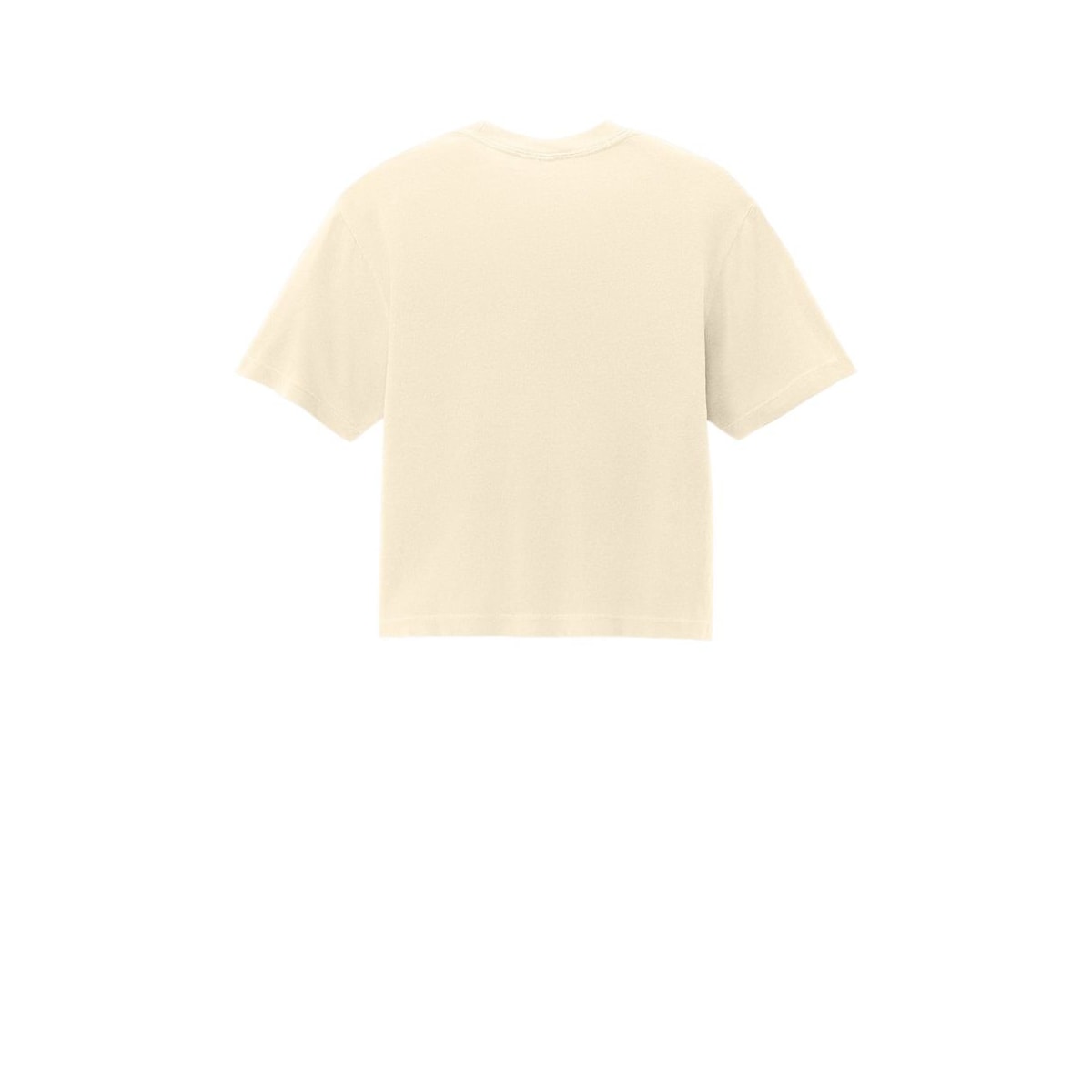 Comfort Colors Women's Heavyweight Boxy Tee — Ivory (Back)