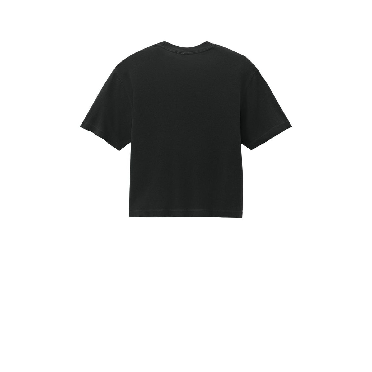 Comfort Colors Women's Heavyweight Boxy Tee — Black (Back)