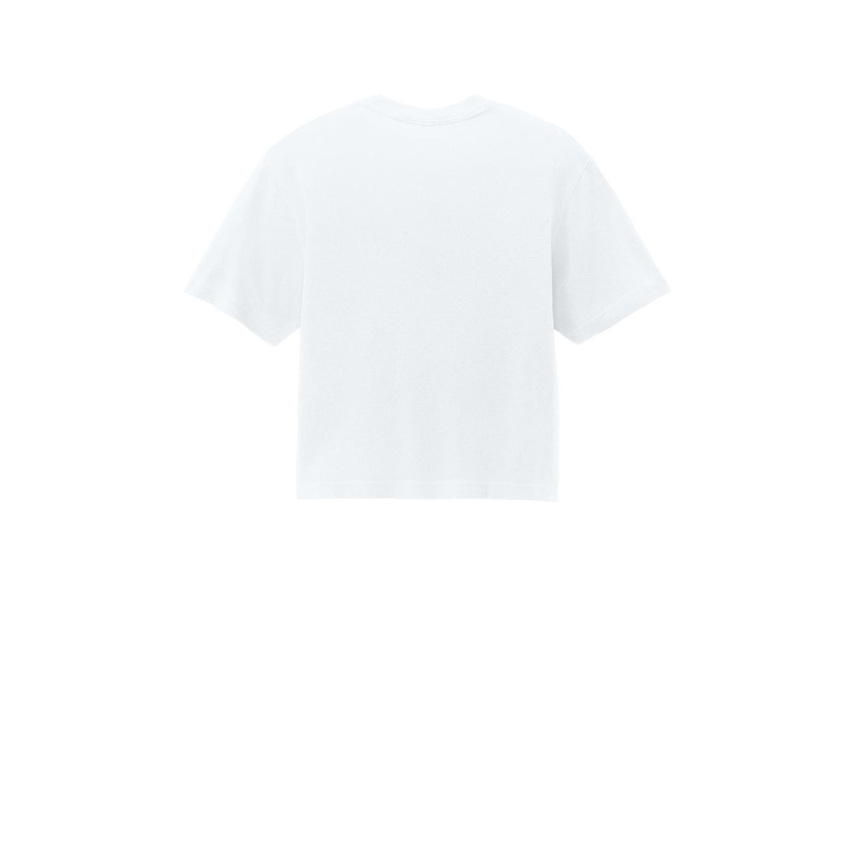 Comfort Colors Women's Heavyweight Boxy Tee — White (Back)