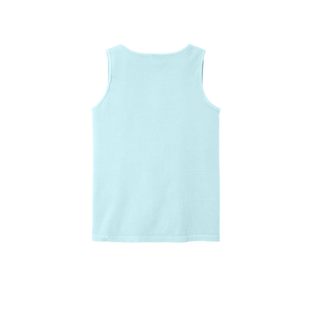 COMFORT COLORS Heavyweight Ring Spun Tank Top — Chambray (Back)