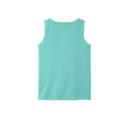 COMFORT COLORS Heavyweight Ring Spun Tank Top — Chalky Mint (Back)
