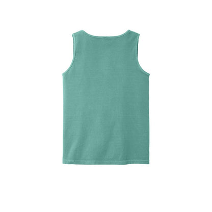 COMFORT COLORS Heavyweight Ring Spun Tank Top — Seafoam (Back)