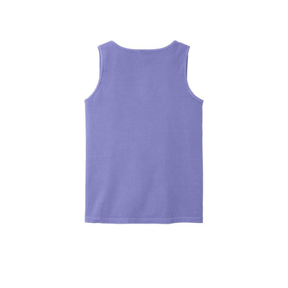 COMFORT COLORS Heavyweight Ring Spun Tank Top — Violet (Back)
