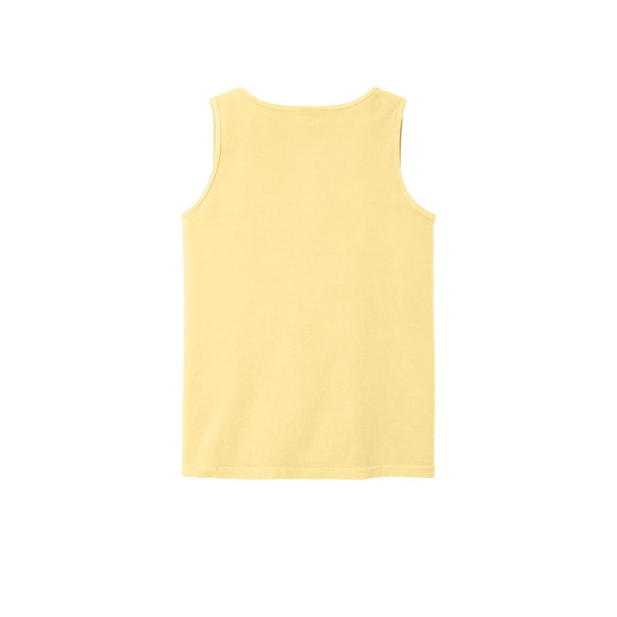 COMFORT COLORS Heavyweight Ring Spun Tank Top — Butter (Back)