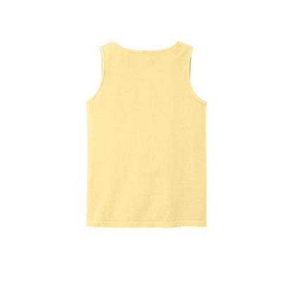 COMFORT COLORS Heavyweight Ring Spun Tank Top — Butter (Back)
