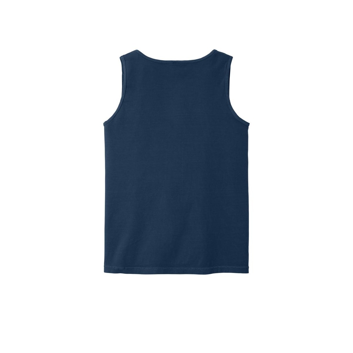 COMFORT COLORS Heavyweight Ring Spun Tank Top — True Navy (Back)