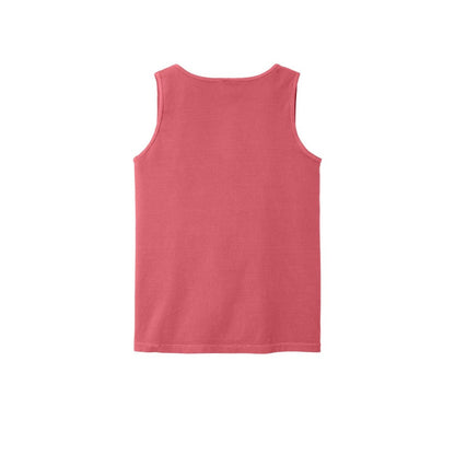 COMFORT COLORS Heavyweight Ring Spun Tank Top — Watermelon (Back)