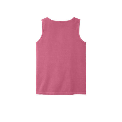 COMFORT COLORS Heavyweight Ring Spun Tank Top — Crunchberry (Back)