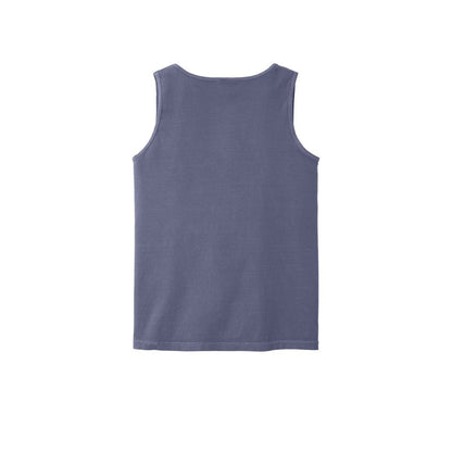 COMFORT COLORS Heavyweight Ring Spun Tank Top — Grape (Back)
