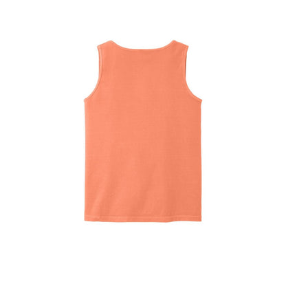 COMFORT COLORS Heavyweight Ring Spun Tank Top — Melon (Back)
