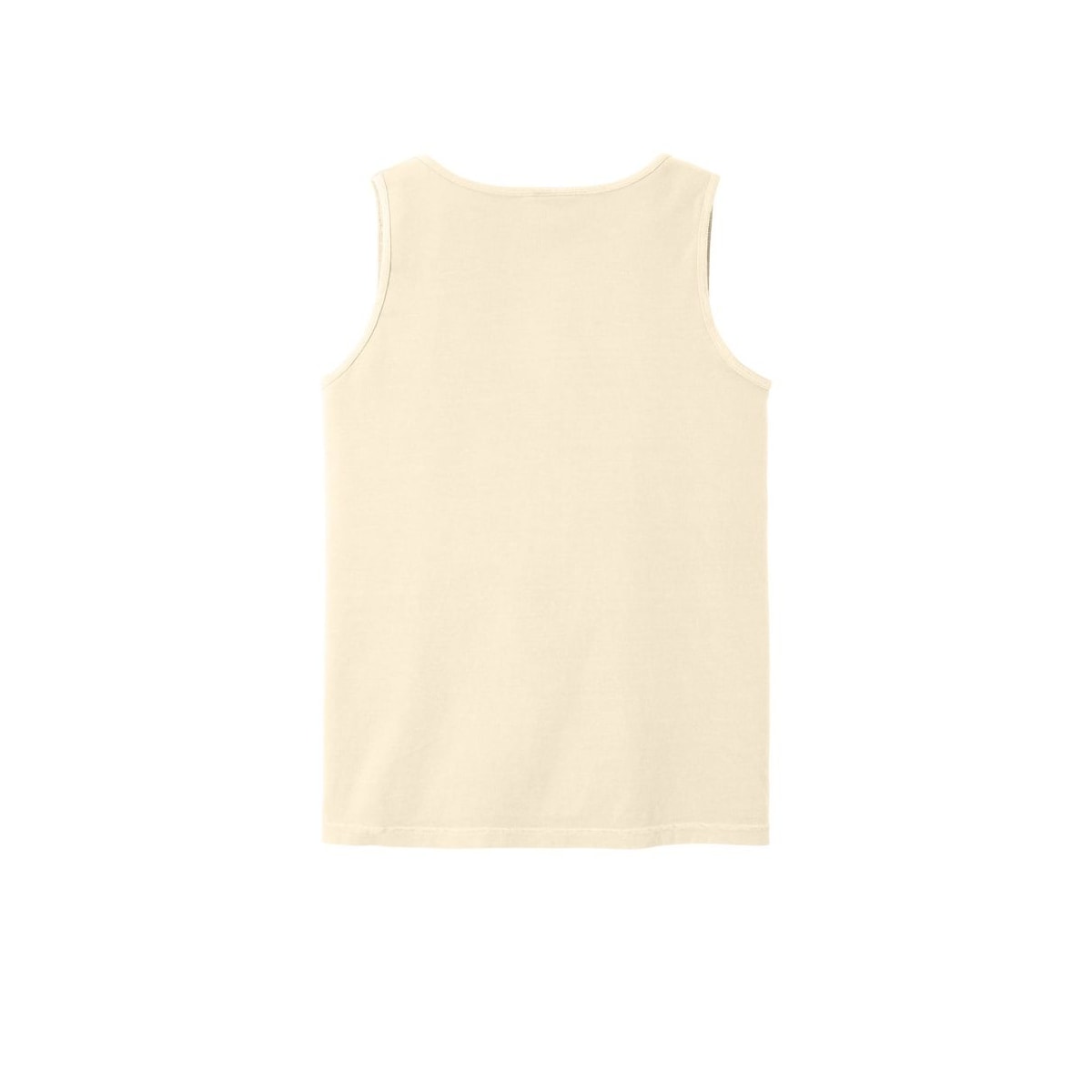 COMFORT COLORS Heavyweight Ring Spun Tank Top — Ivory (Back)