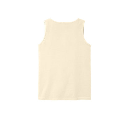 COMFORT COLORS Heavyweight Ring Spun Tank Top — Ivory (Back)