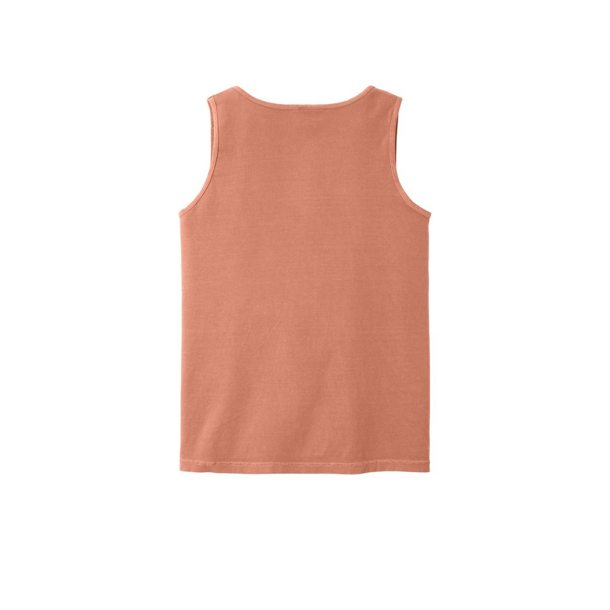 COMFORT COLORS Heavyweight Ring Spun Tank Top — Terracota (Back)