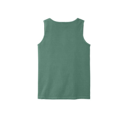 COMFORT COLORS Heavyweight Ring Spun Tank Top — Light Green (Back)