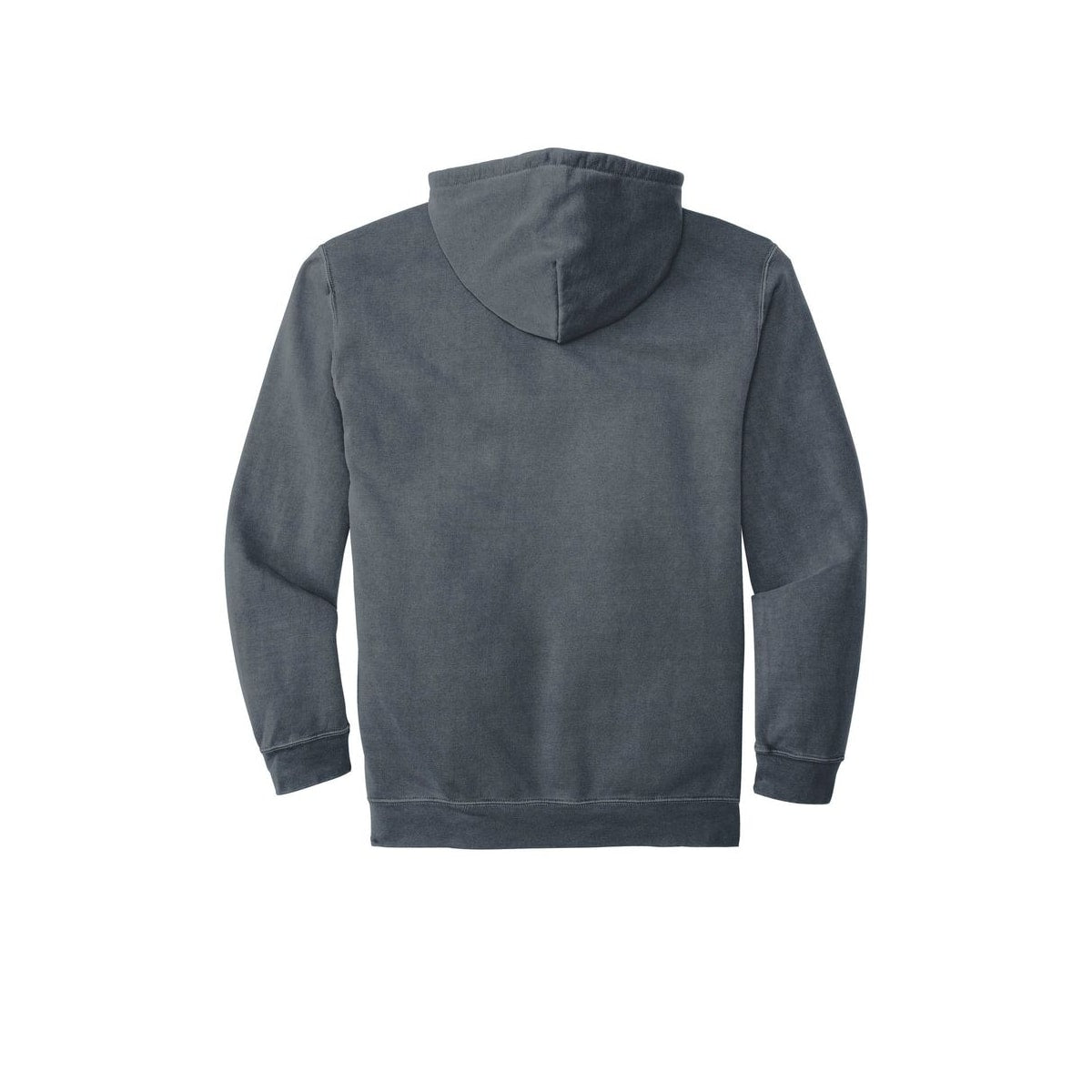 COMFORT COLORS Garment Dyed Hooded Sweatshirt — Denim (Back)