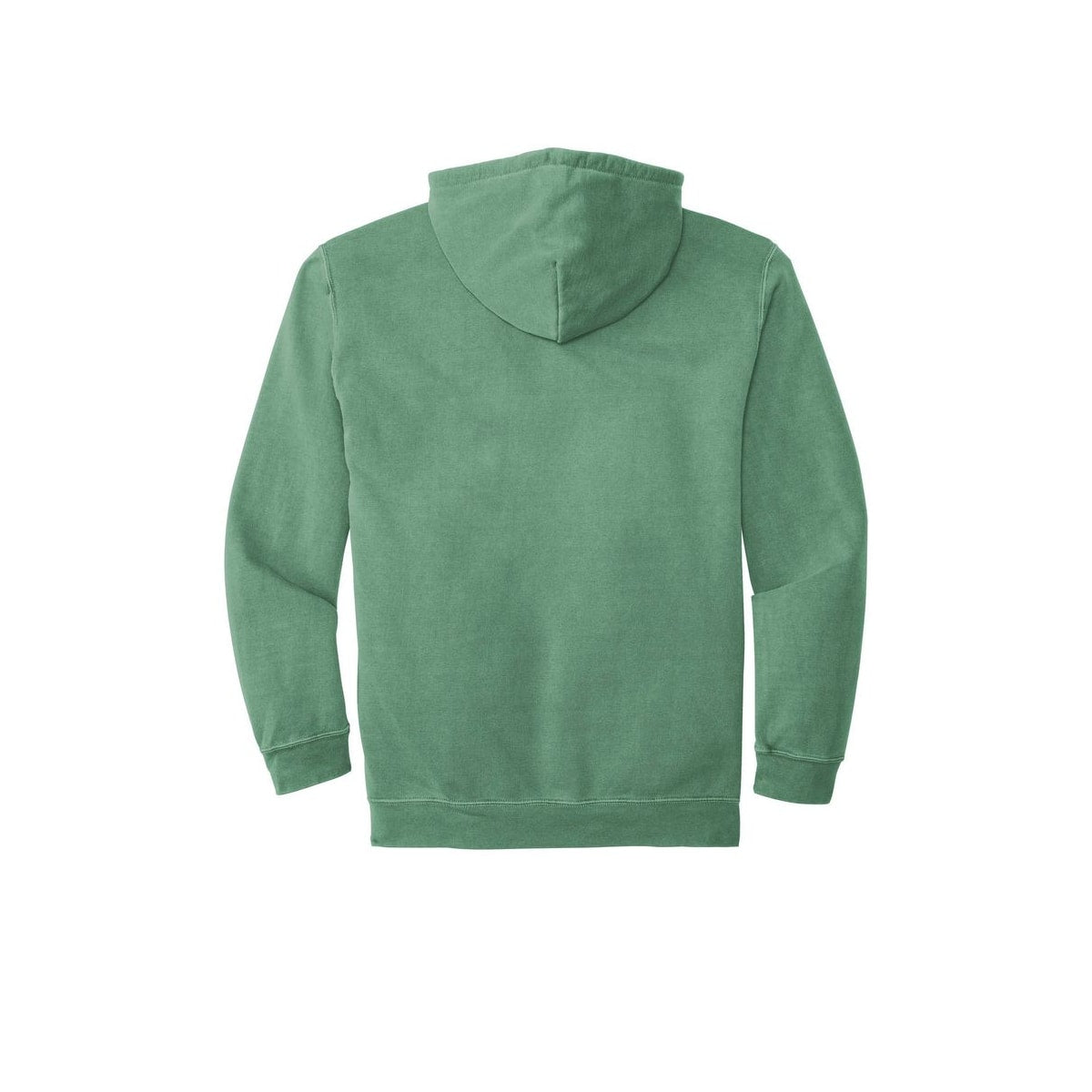 COMFORT COLORS Garment Dyed Hooded Sweatshirt — Light Green (Back)