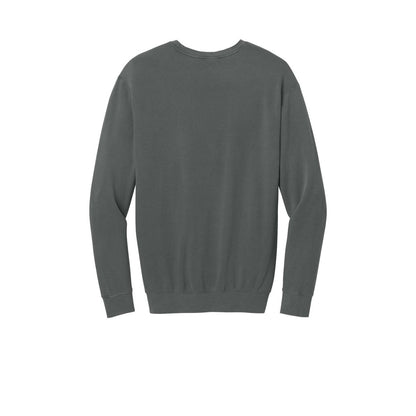 Comfort Colors Lightweight Crewneck Sweatshirt — Pepper (Back)