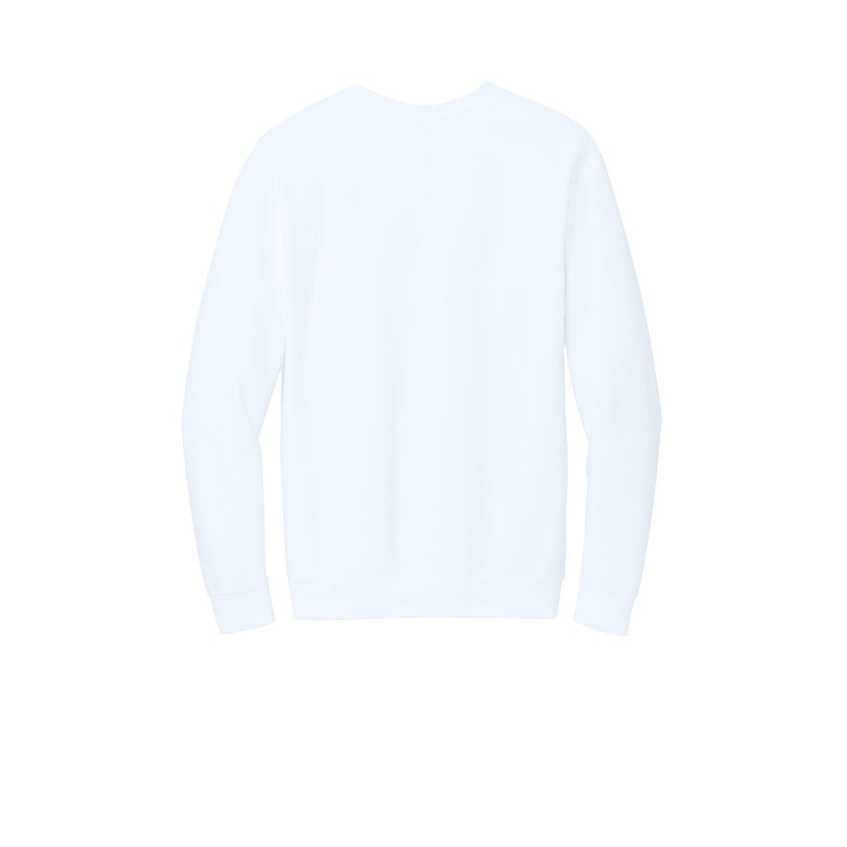 Comfort Colors Lightweight Crewneck Sweatshirt — White (Back)