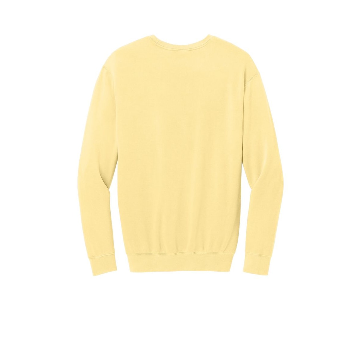 Comfort Colors Lightweight Crewneck Sweatshirt — Butter (Back)