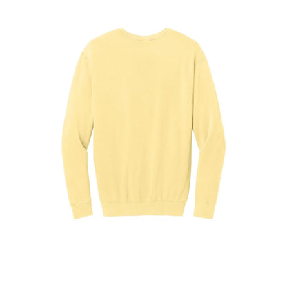 Comfort Colors Lightweight Crewneck Sweatshirt — Butter (Back)