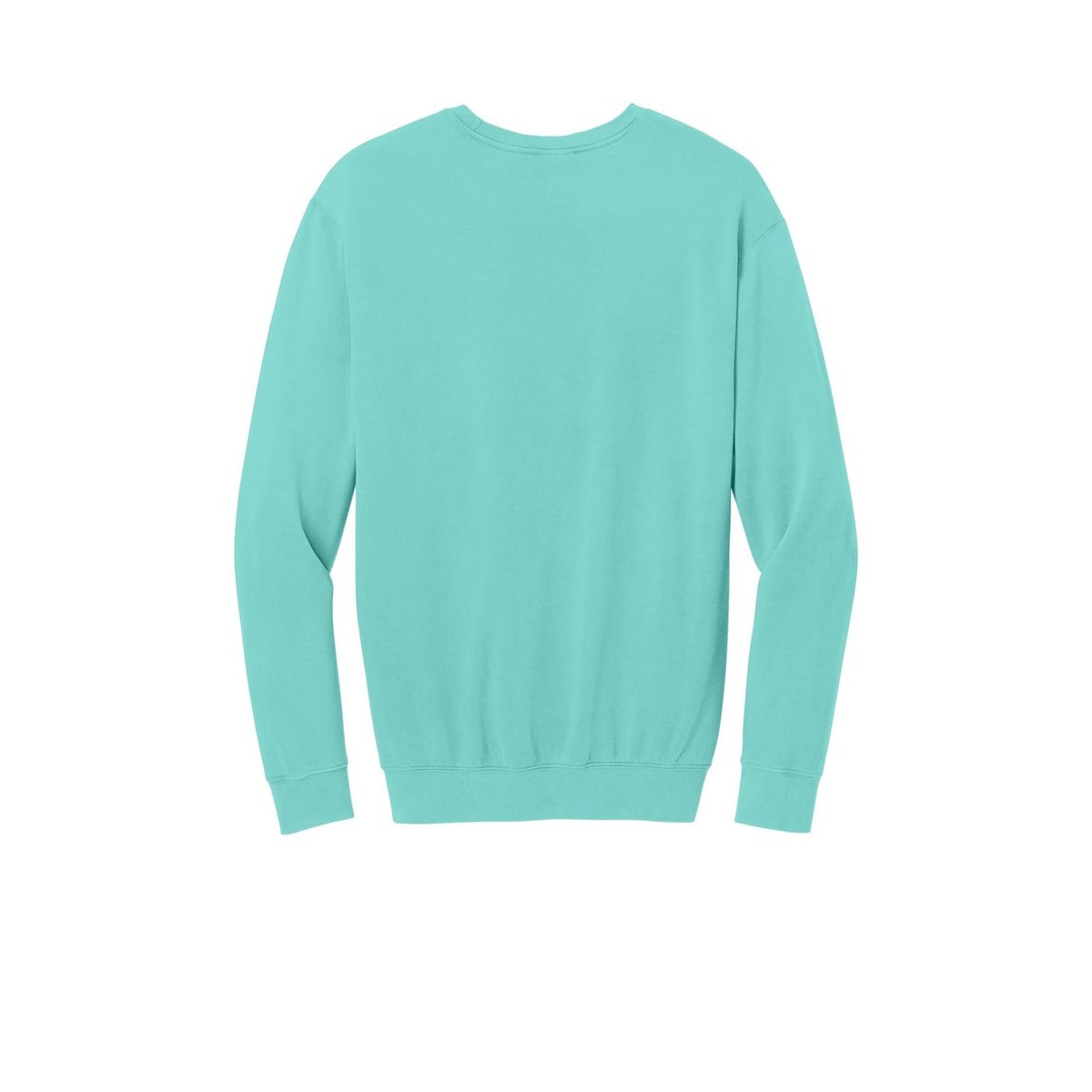 Comfort Colors Lightweight Crewneck Sweatshirt — Chalky Mint (Back)