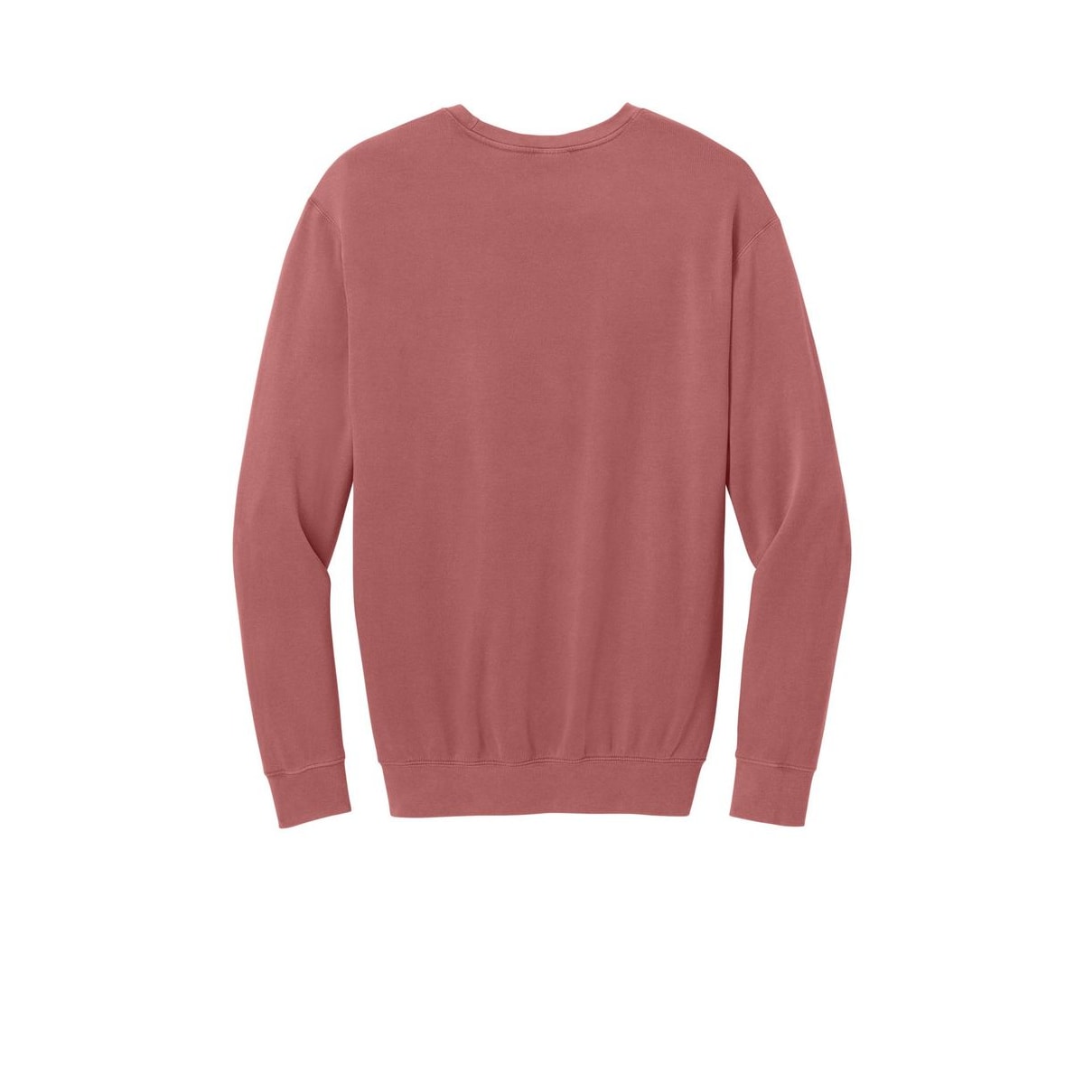 Comfort Colors Lightweight Crewneck Sweatshirt — Crimson (Back)