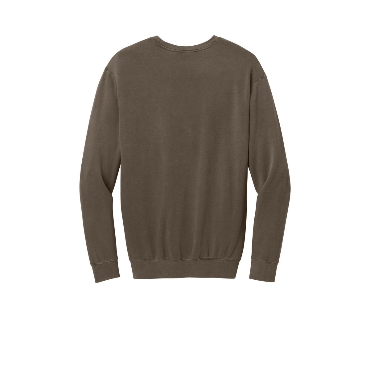 Comfort Colors Lightweight Crewneck Sweatshirt — Espresso (Back)